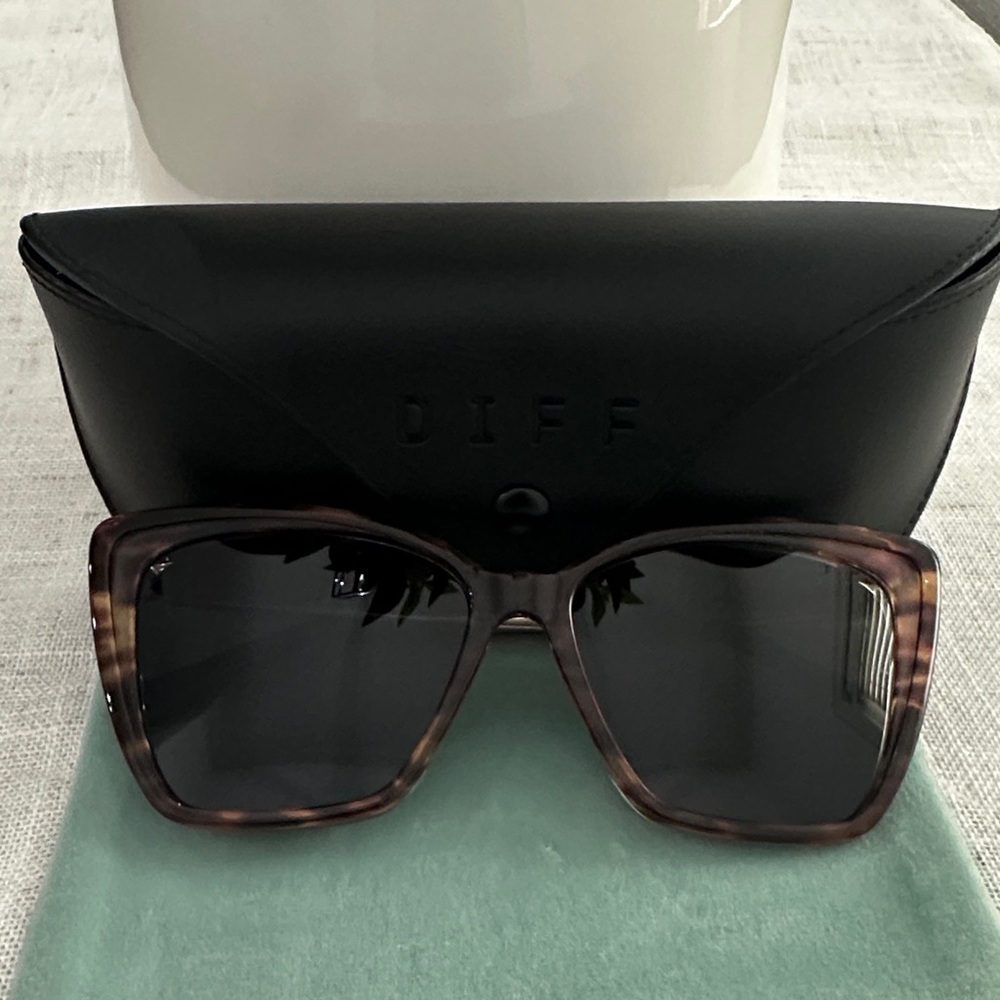 EUC Diff Becky II Tortoise Sunglasses